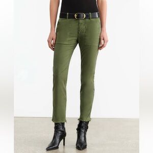 NILI LOTAN Jenna Pant Camo Green Women’s Size 10